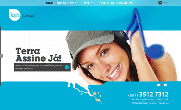 藍(lán)色系網(wǎng)頁配色分析與案例分享(圖1) 藍(lán)色系網(wǎng)頁配色分析與案例分享(圖1)