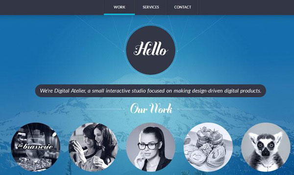 藍(lán)色系網(wǎng)頁配色分析與案例分享(圖5) 藍(lán)色系網(wǎng)頁配色分析與案例分享(圖5)