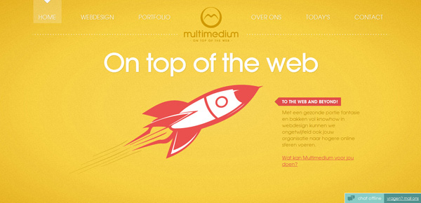 黃色系網(wǎng)頁配色分析與案例分享(圖7) 黃色系網(wǎng)頁配色分析與案例分享(圖7)