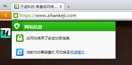 子涵科技 已經(jīng)獲取 [HTTPS] 協(xié)議證書(shū)(圖4)